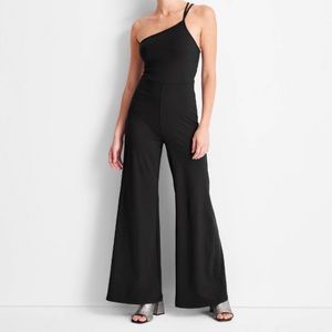 Women's Strappy One Shoulder Jumpsuit Future Collective Kahlana Barfield Brown